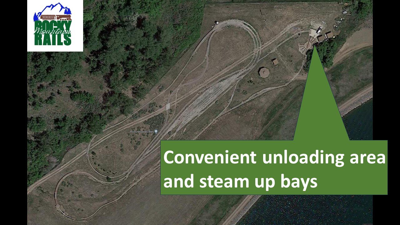 Track infrastructure and railroad grounds